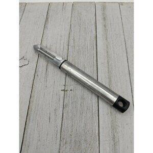 Vegetable Peeler Peeling Double Sided 7" Stainless Steel 2 3/4" Blade